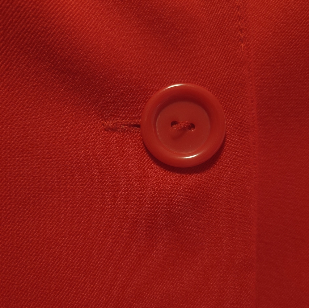 Women's Ambiance Red Blazer - Picture 4 of 5